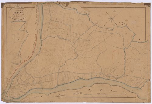 BARREME - Section D, le Plan.