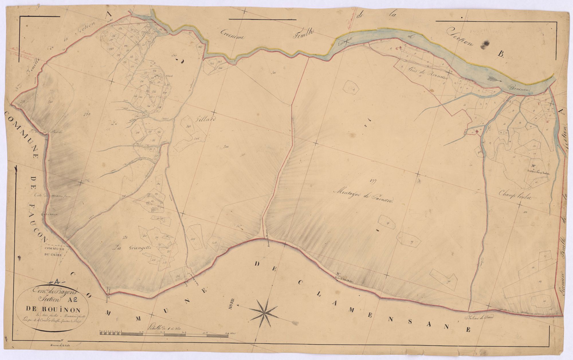 BAYONS - Section A, le Rouinon.