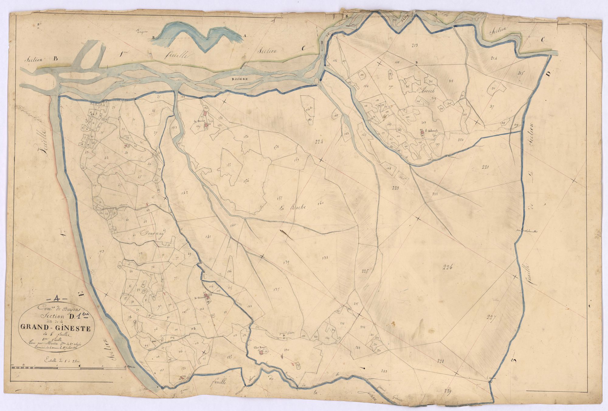 BAYONS - Section D, Grand Gineste.