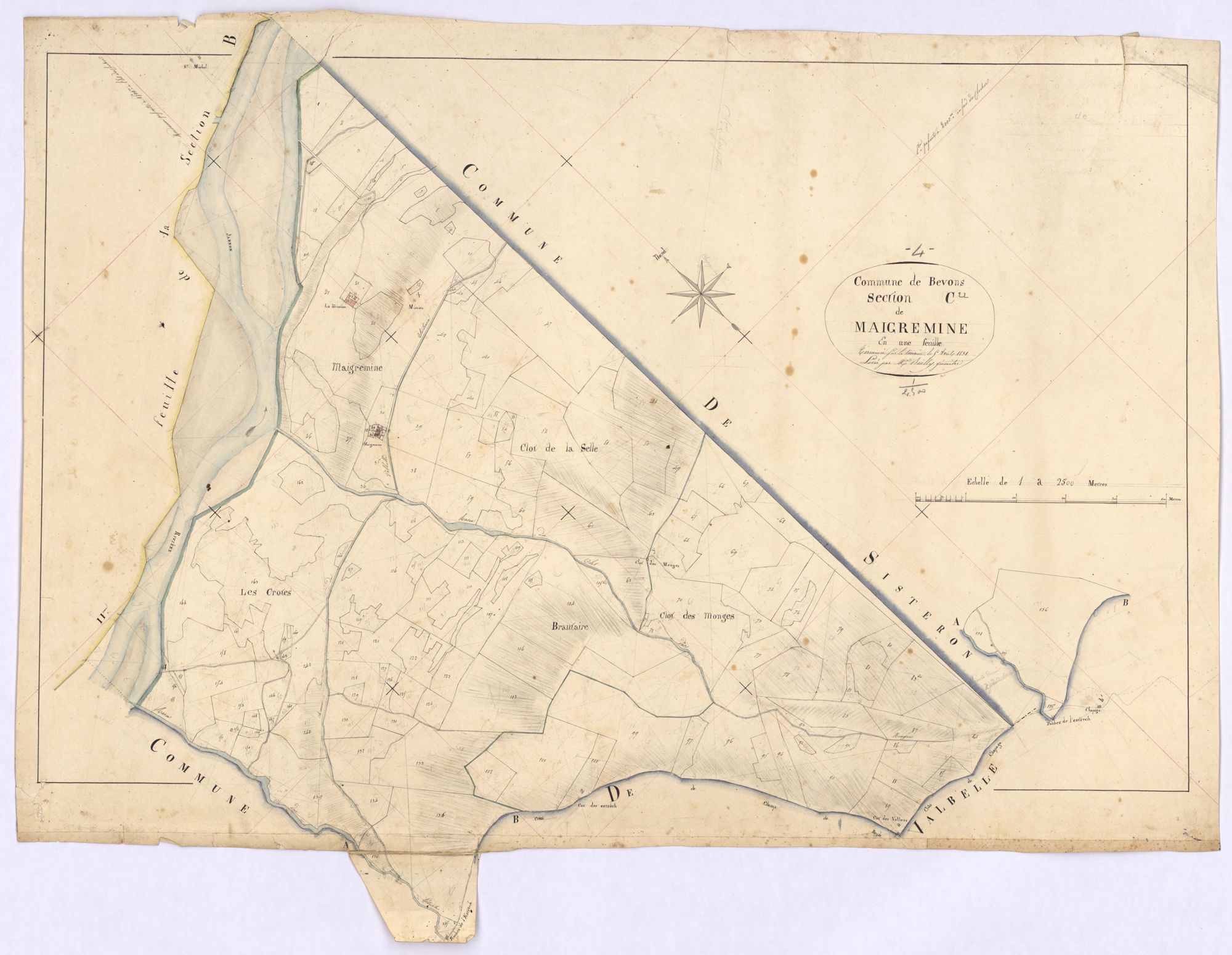 BEVONS - Section C, Maigremine.