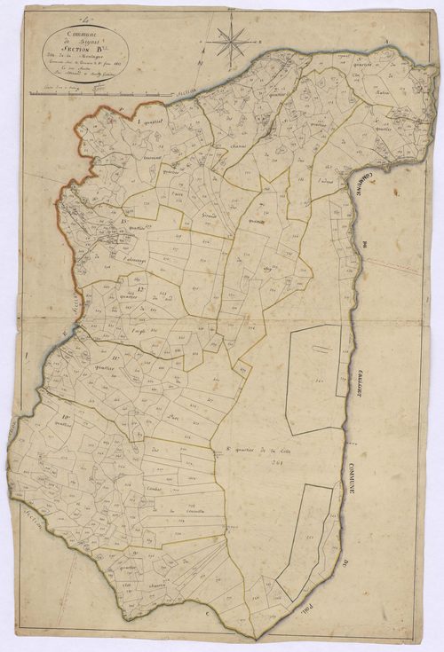 BEYNES - Section B, la Montagne.