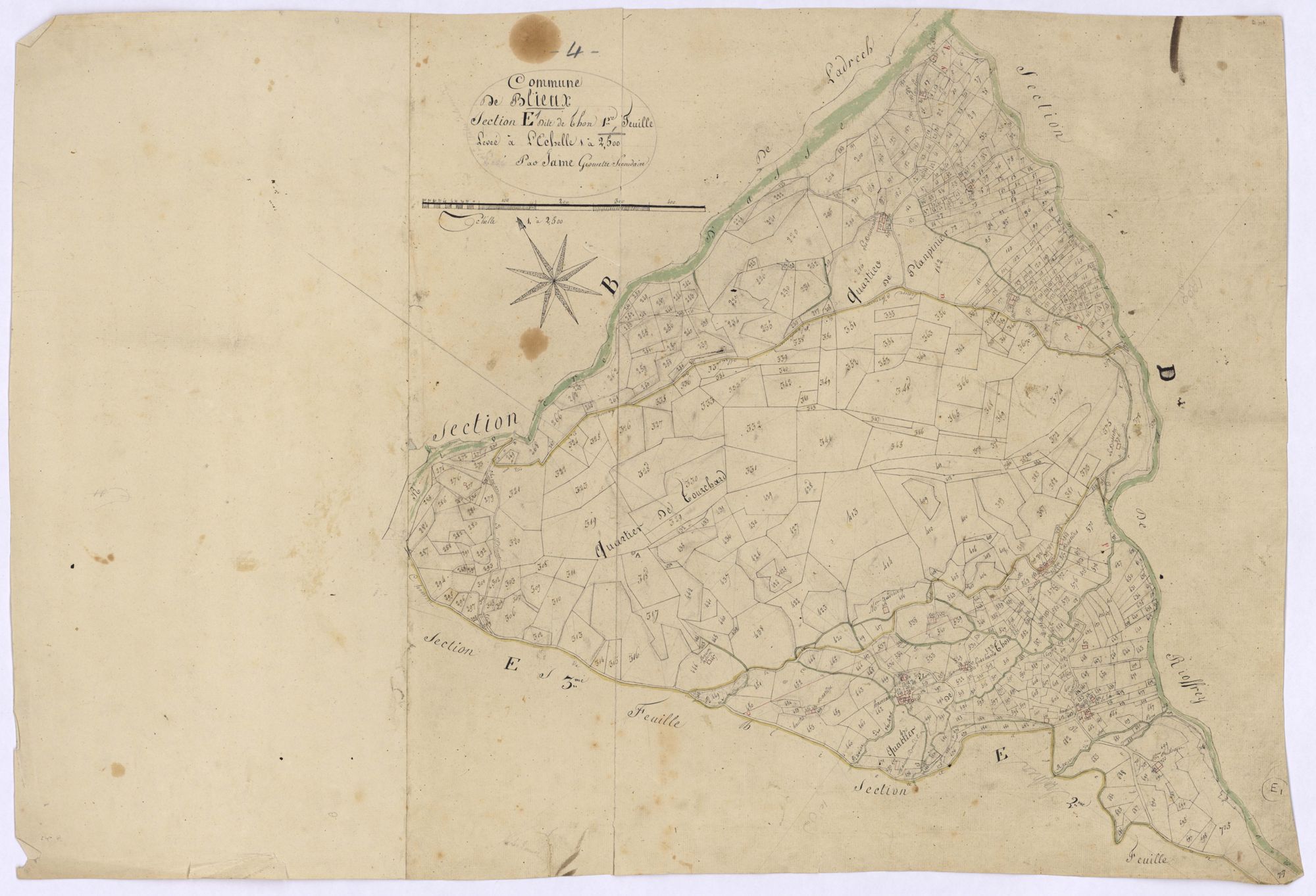 BLIEUX - Section E, le Thon.