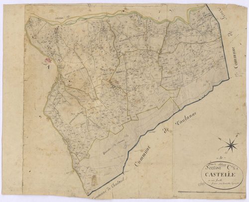 BLIEUX - Section C, Castelle.
