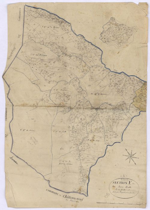 BLIEUX - Section F, Source d'Asse.
