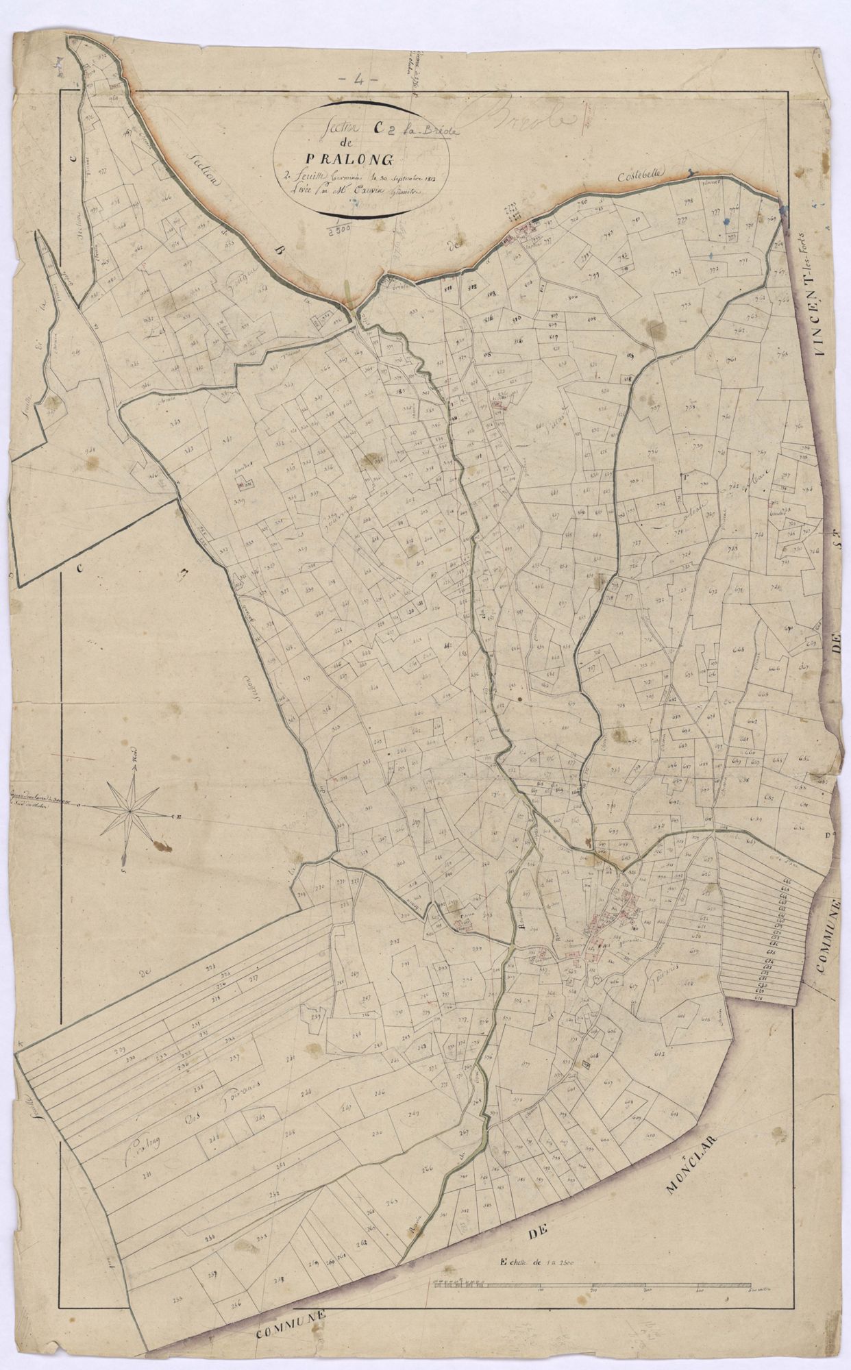 BREOLE - LA - Section C, Pralong.