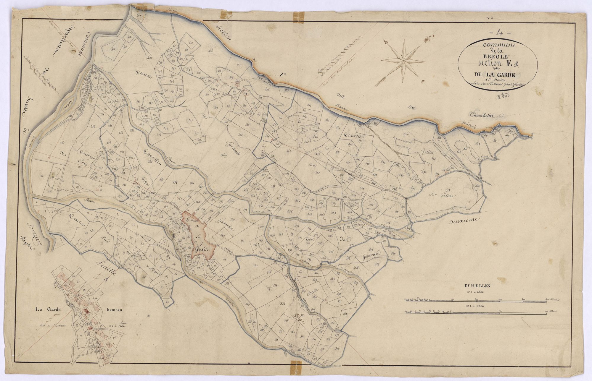 BREOLE - LA - Section E, La Garde.