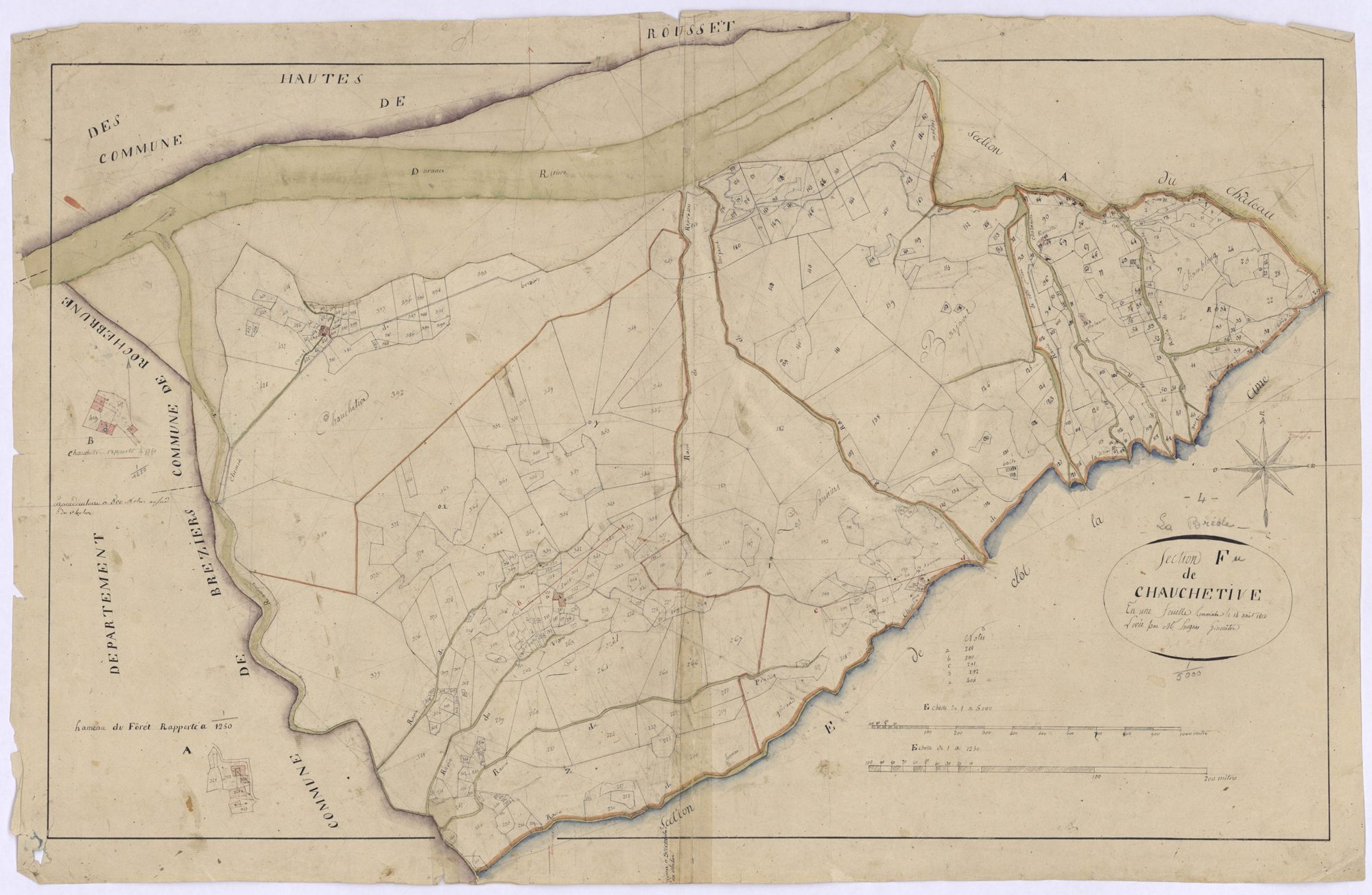 BREOLE - LA - Section F, Chauchetine.