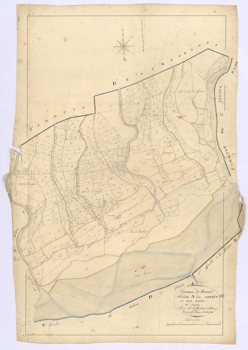 BRUNET - Section A, l'Adrets.