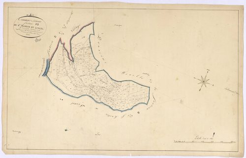 BRUNET - Section B, Saint Martin et Lincel.