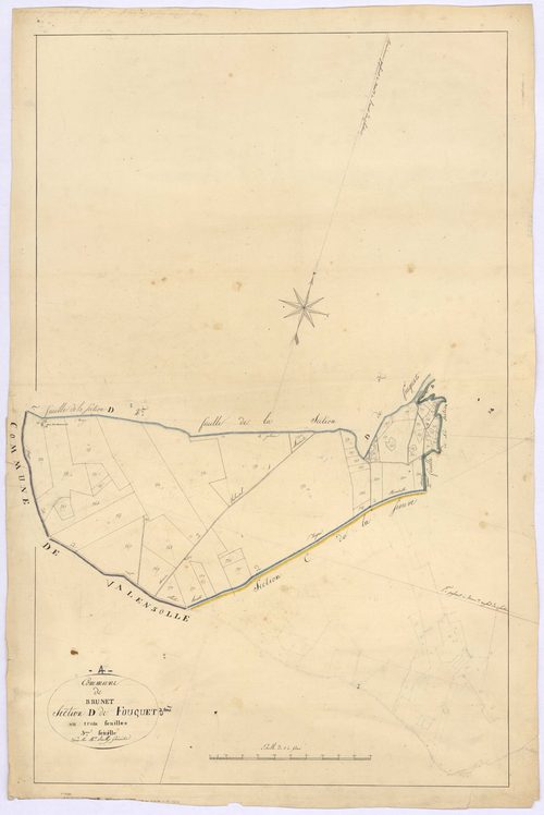 BRUNET - Section D, le Fouquet.