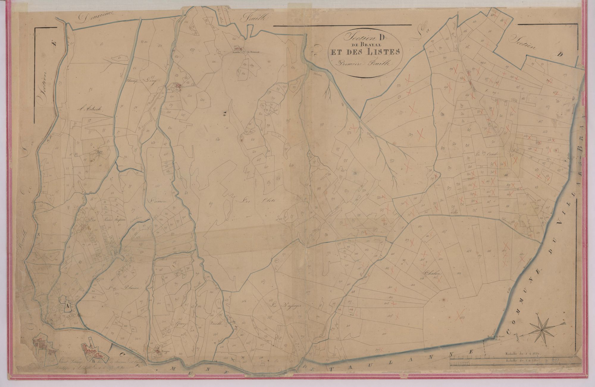 CASTELLANE - Section D, Brayal et Lis.