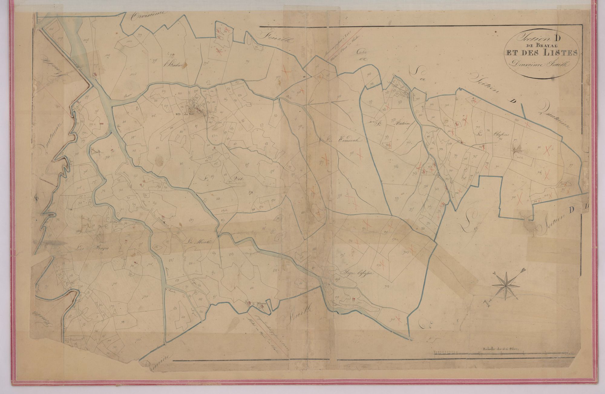 CASTELLANE - Section D, Brayal et Lis.