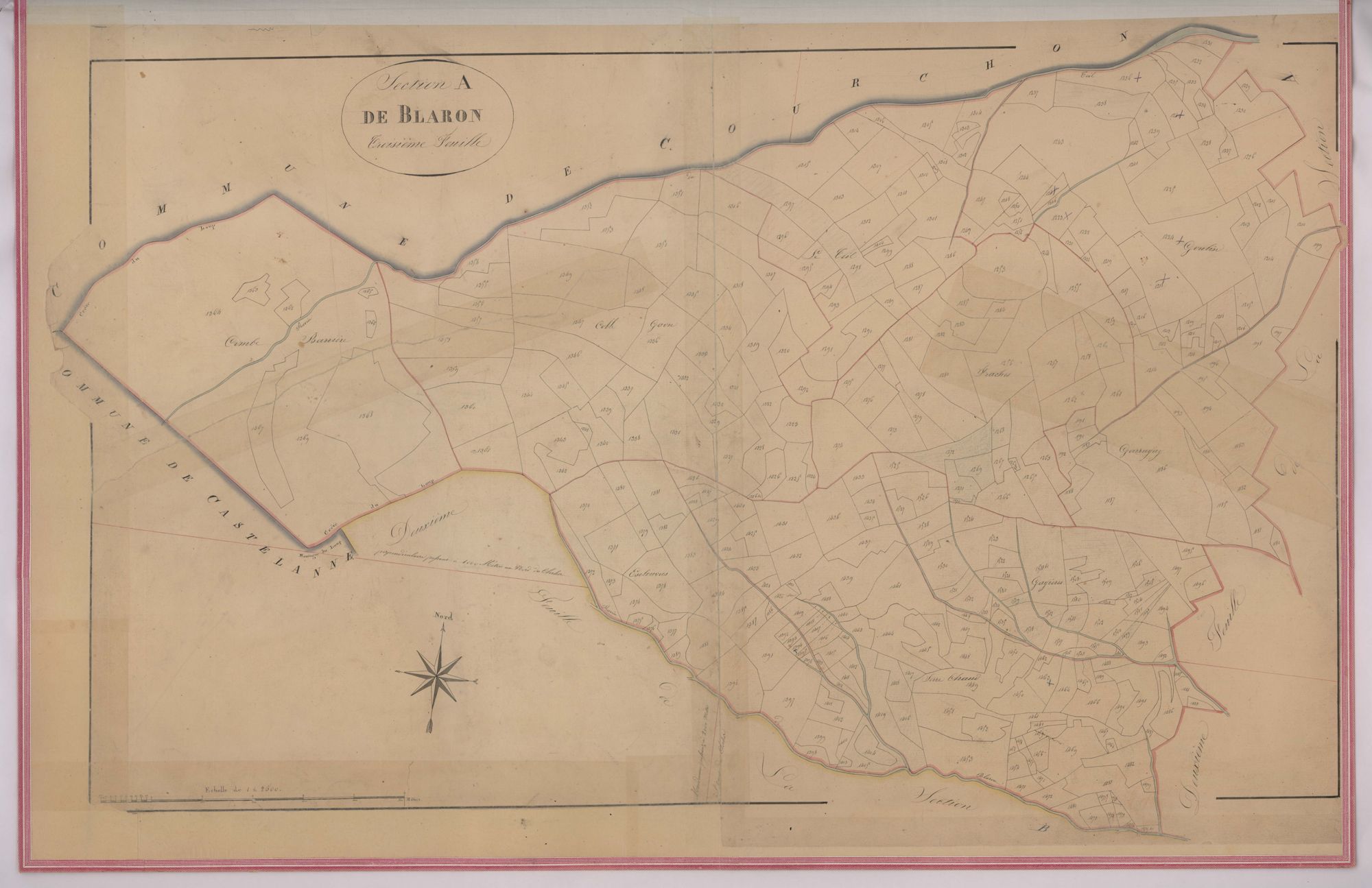CASTELLANE - Section G, Blaron.