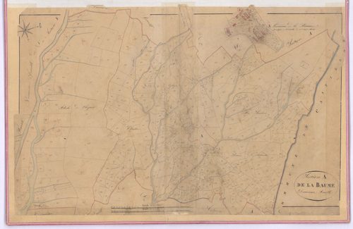 CASTELLANE - Section A, la Baume.