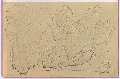CASTELLANE - Section B, Angles et Barcels.