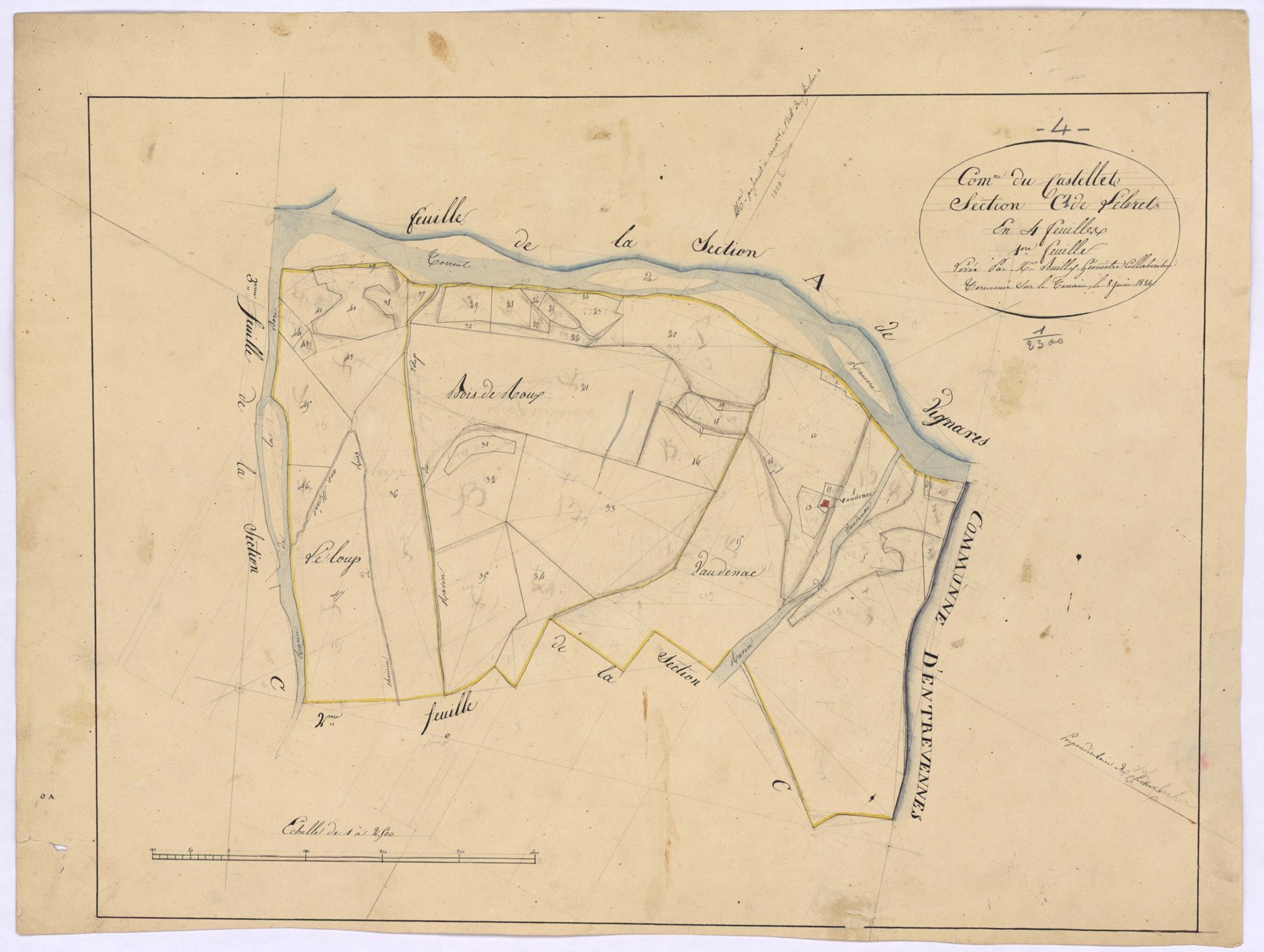 CASTELLET - LE - Section C, Lebret.