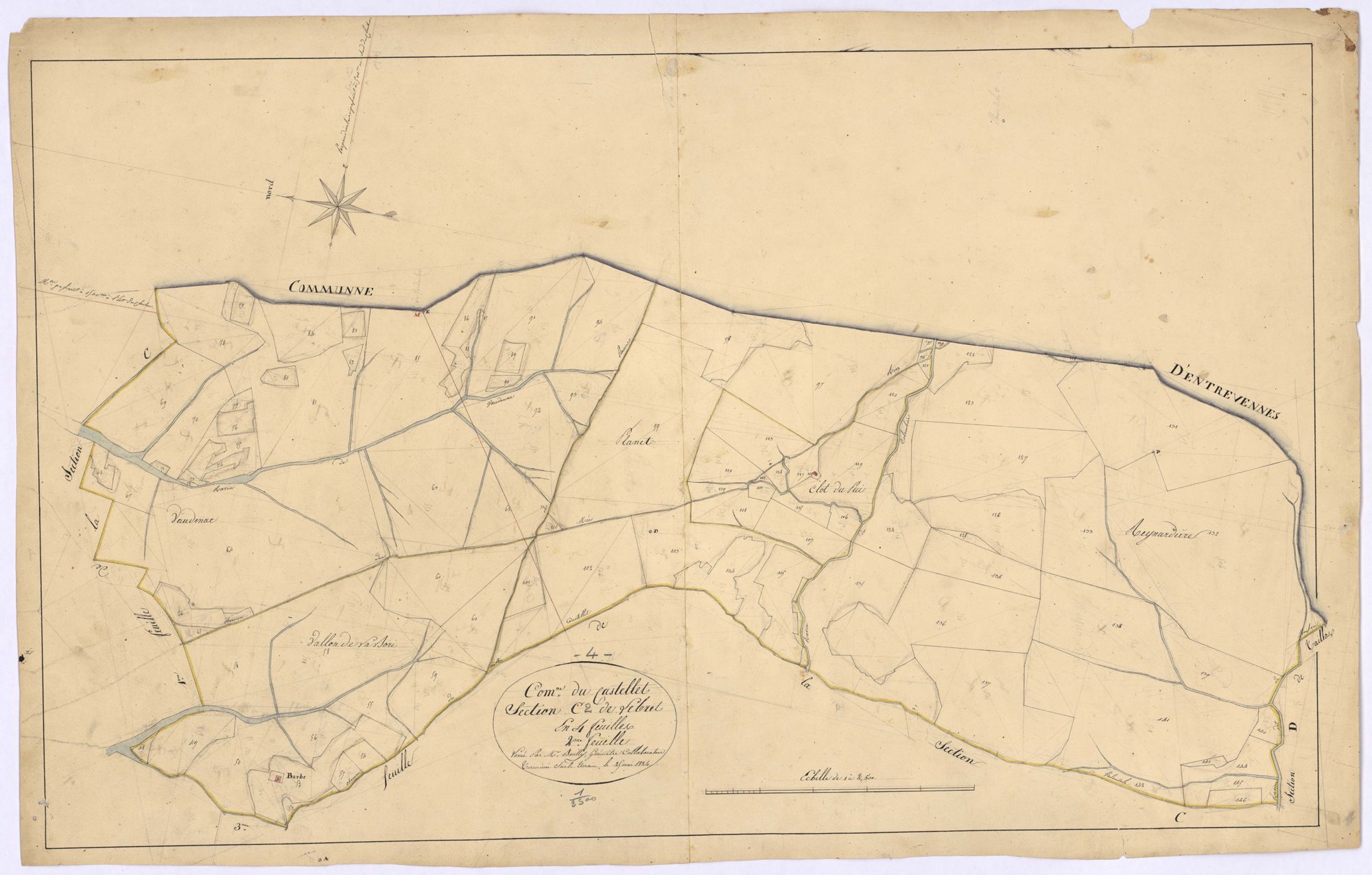 CASTELLET - LE - Section C, Lebret.