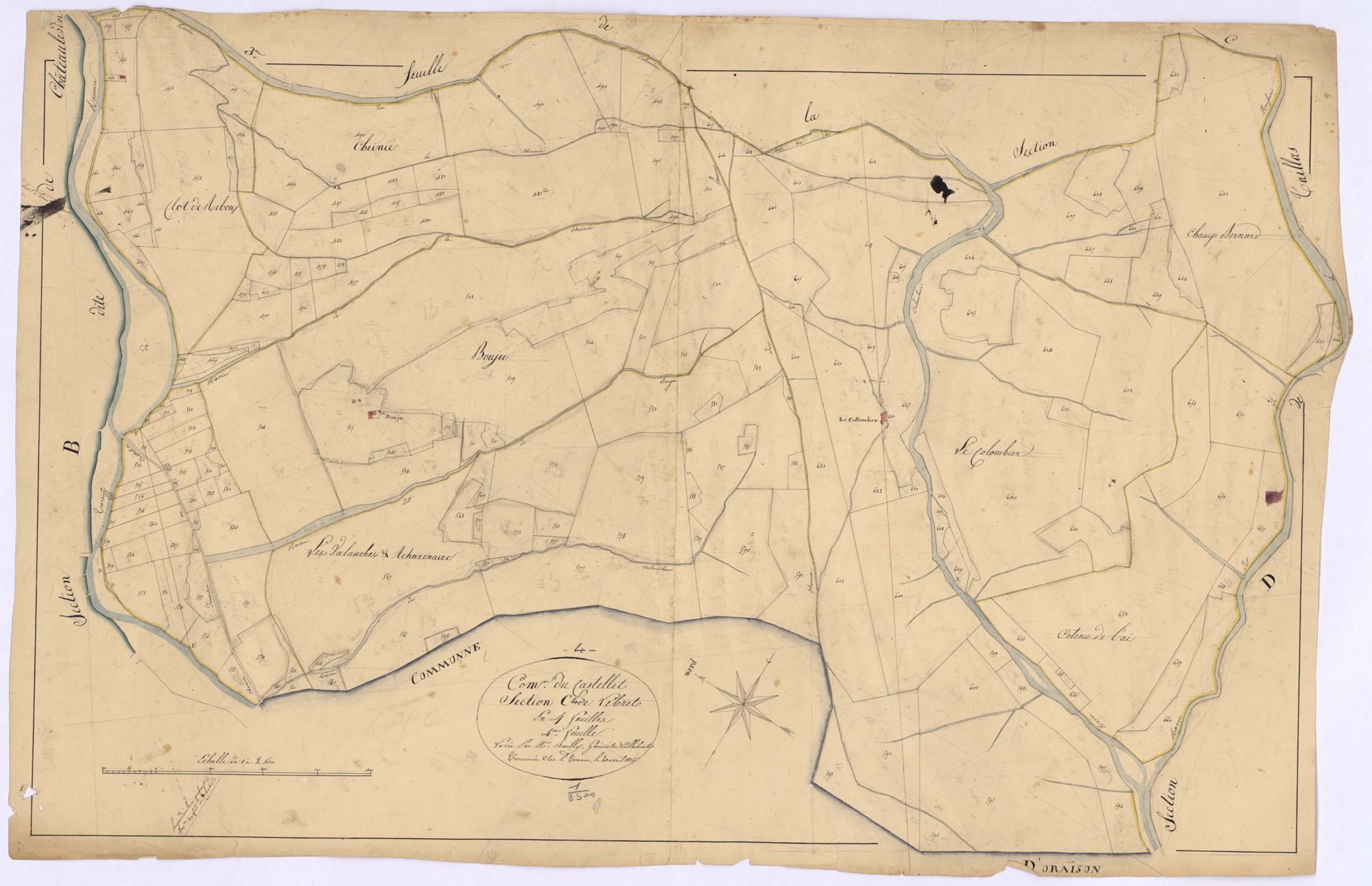 CASTELLET - LE - Section C, Lebret.