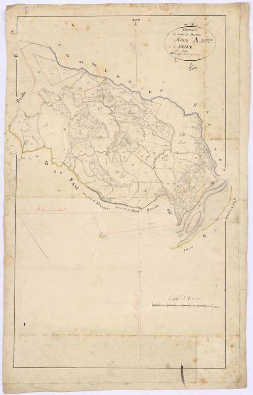 CASTELLET-LES-SAUSSES - Section A, la Selve.