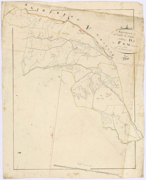 CASTELLET-LES-SAUSSES - Section D, le Fati.