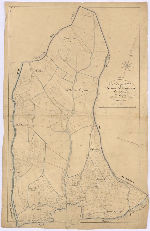 CASTELLET - LE - Section A, la Vignere.