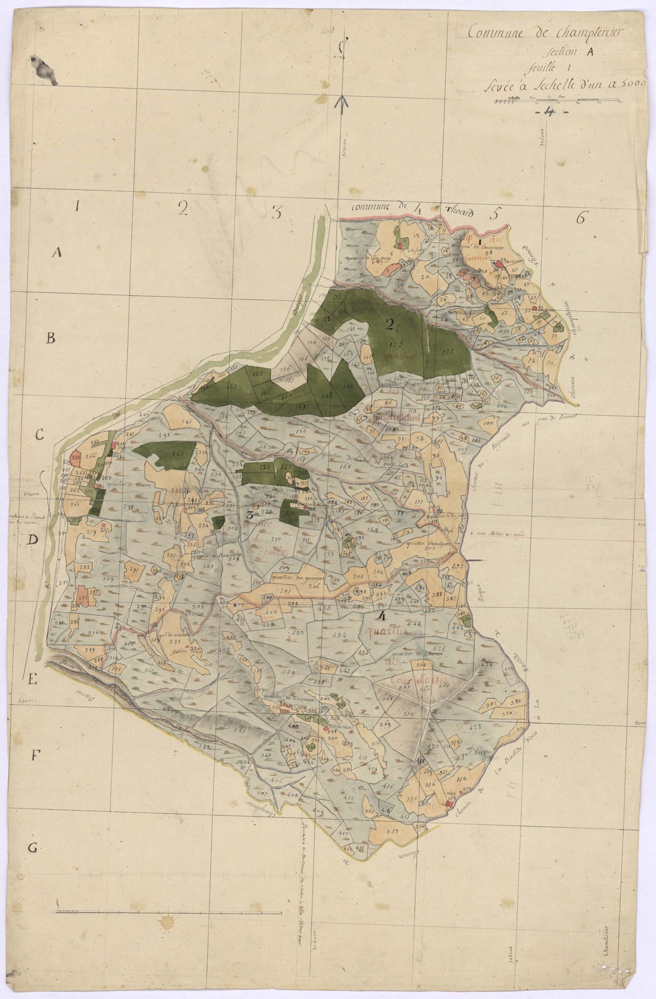 CHAMPTERCIER - Section A.