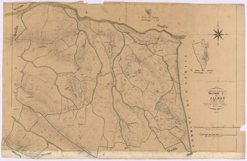 CHATEAUFORT - Section C, Jaumes.