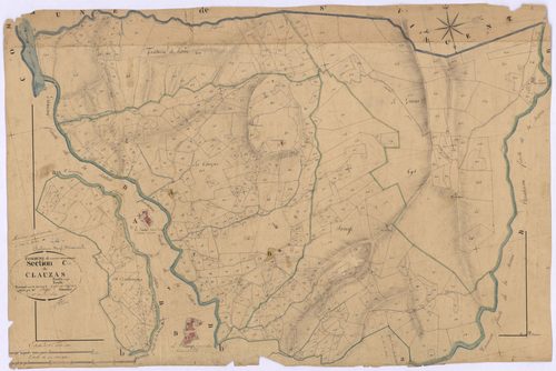 CHATEAUNEUF-MIRAVAIL - Section C, Clauzas.