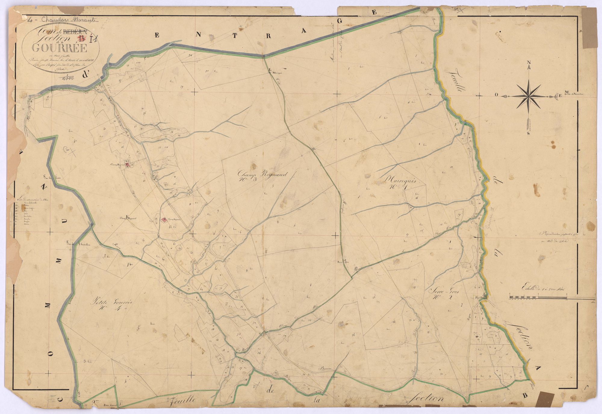 CHAUDON-NORANTE - Section I, la Gourrée.