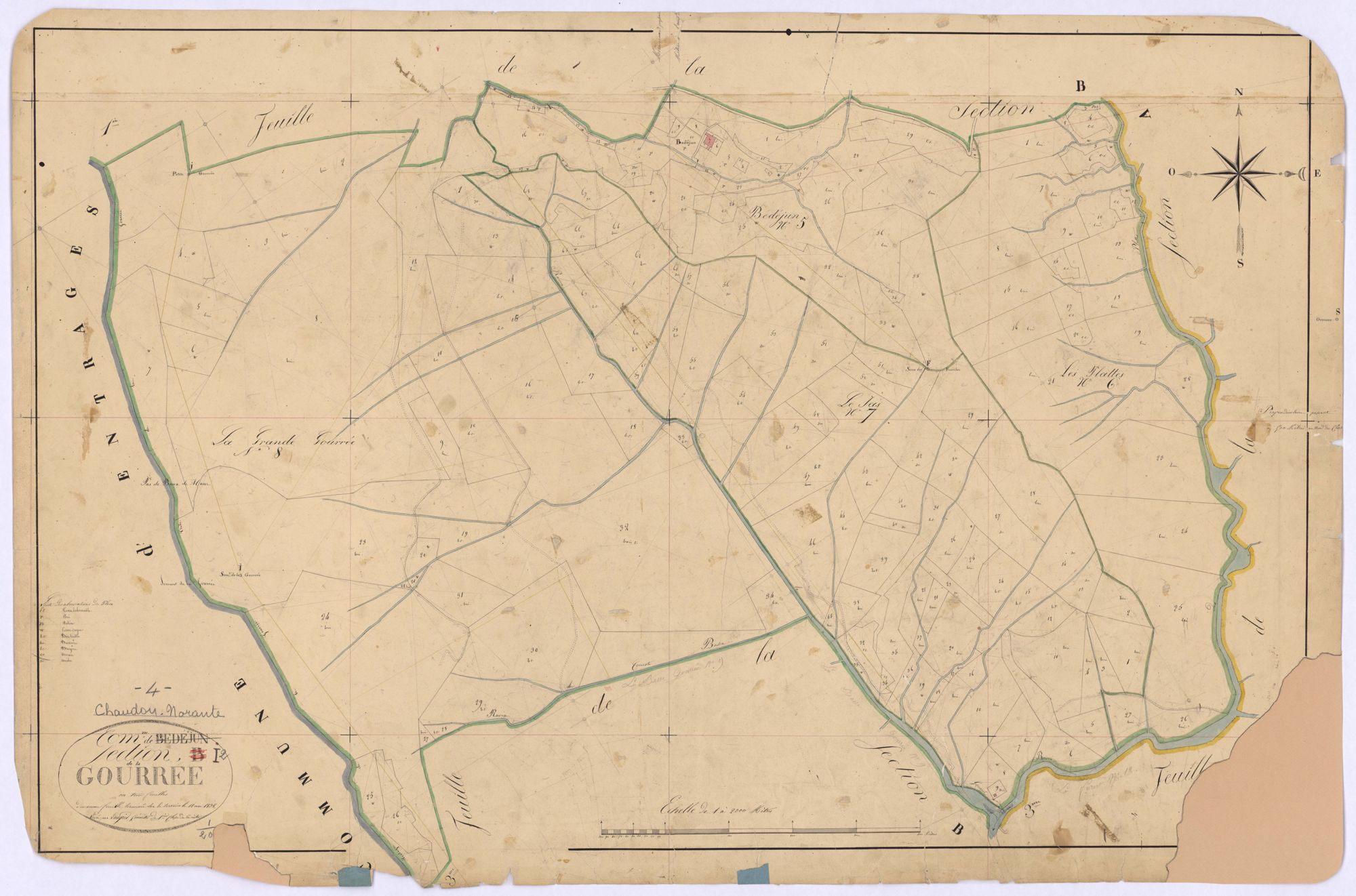 CHAUDON-NORANTE - Section I, la Gourrée.