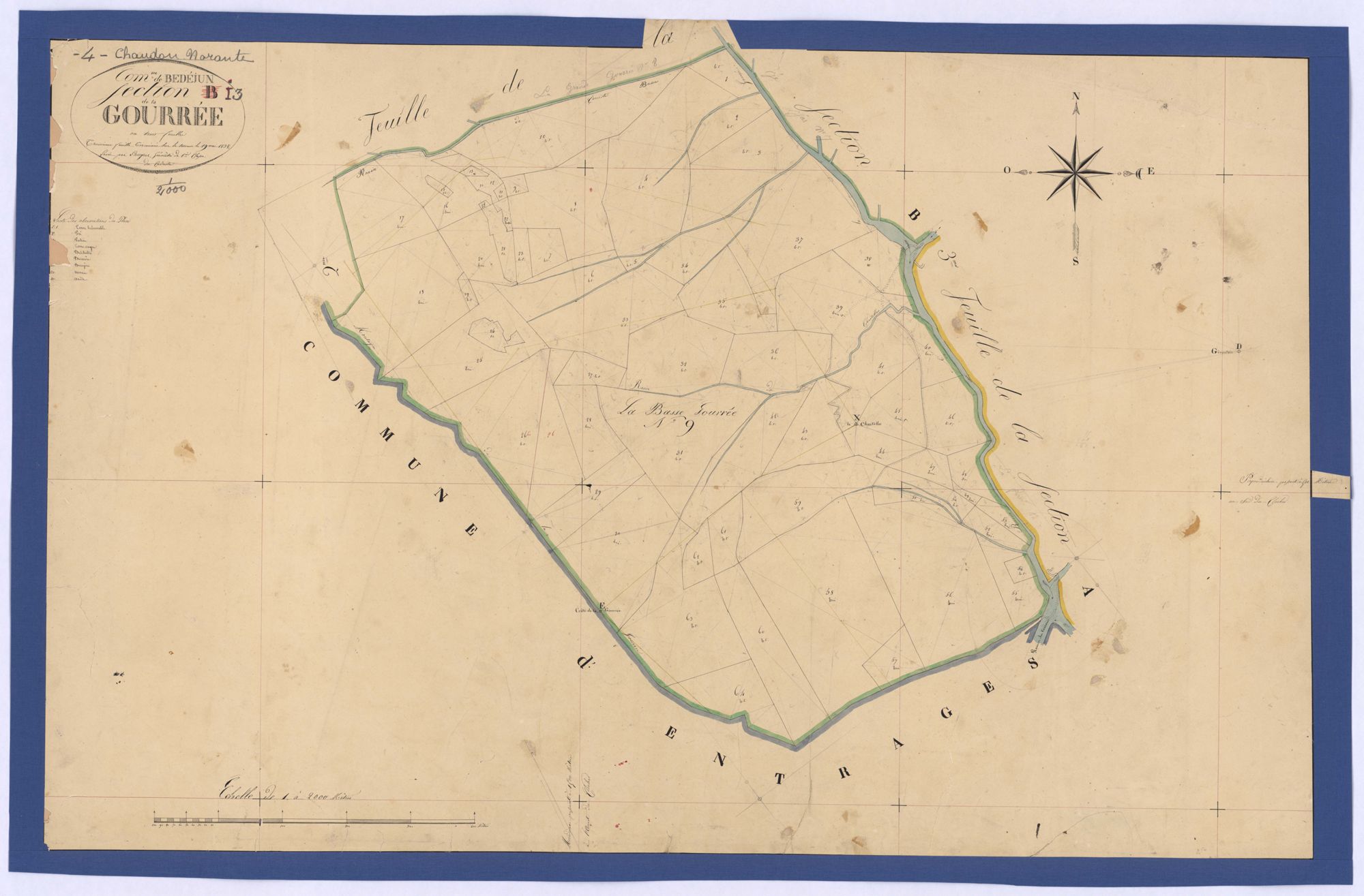 CHAUDON-NORANTE - Section I, la Gourrée.