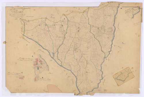 CHAUDON-NORANTE - Section A, le Village.