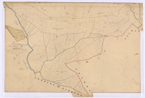 CHAUDON-NORANTE - Section B, la Colle.