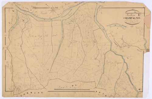 CHAUDON-NORANTE - Section E, Champagnel.