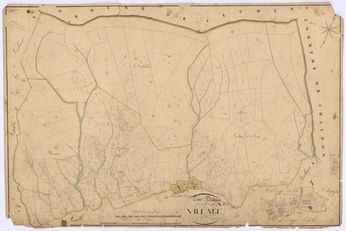 CHAUDON-NORANTE - Section H, le Village.