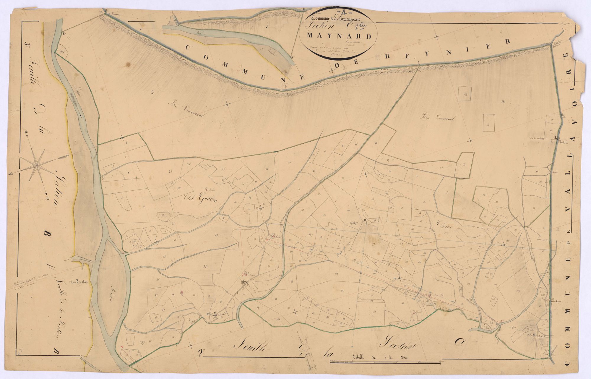 CLAMENSANE - Section C, Maynard.