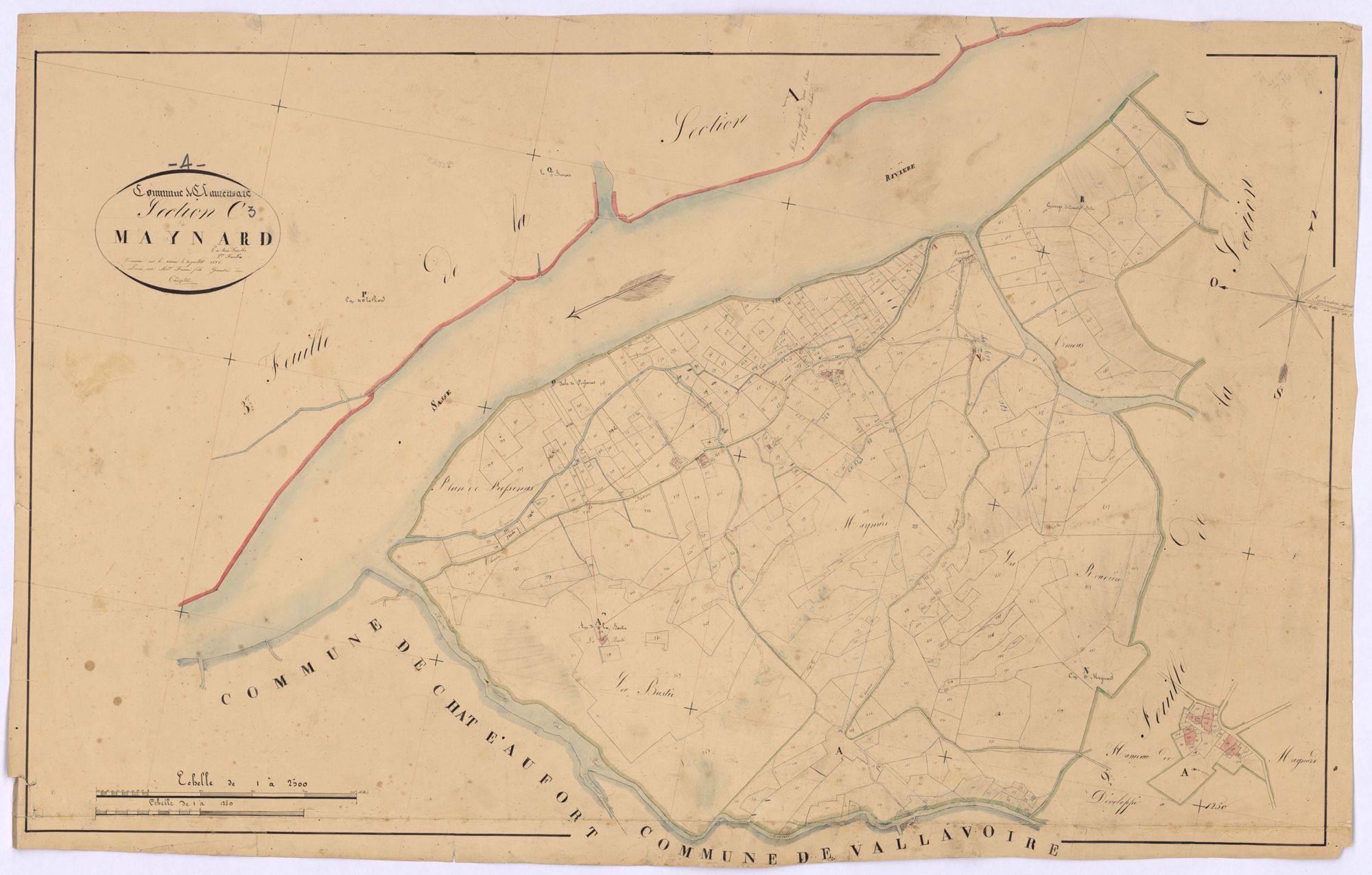 CLAMENSANE - Section C, Maynard.