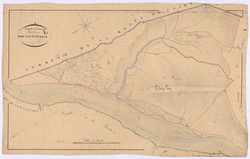 CLAMENSANE - Section A, Rouast et d'Abian.