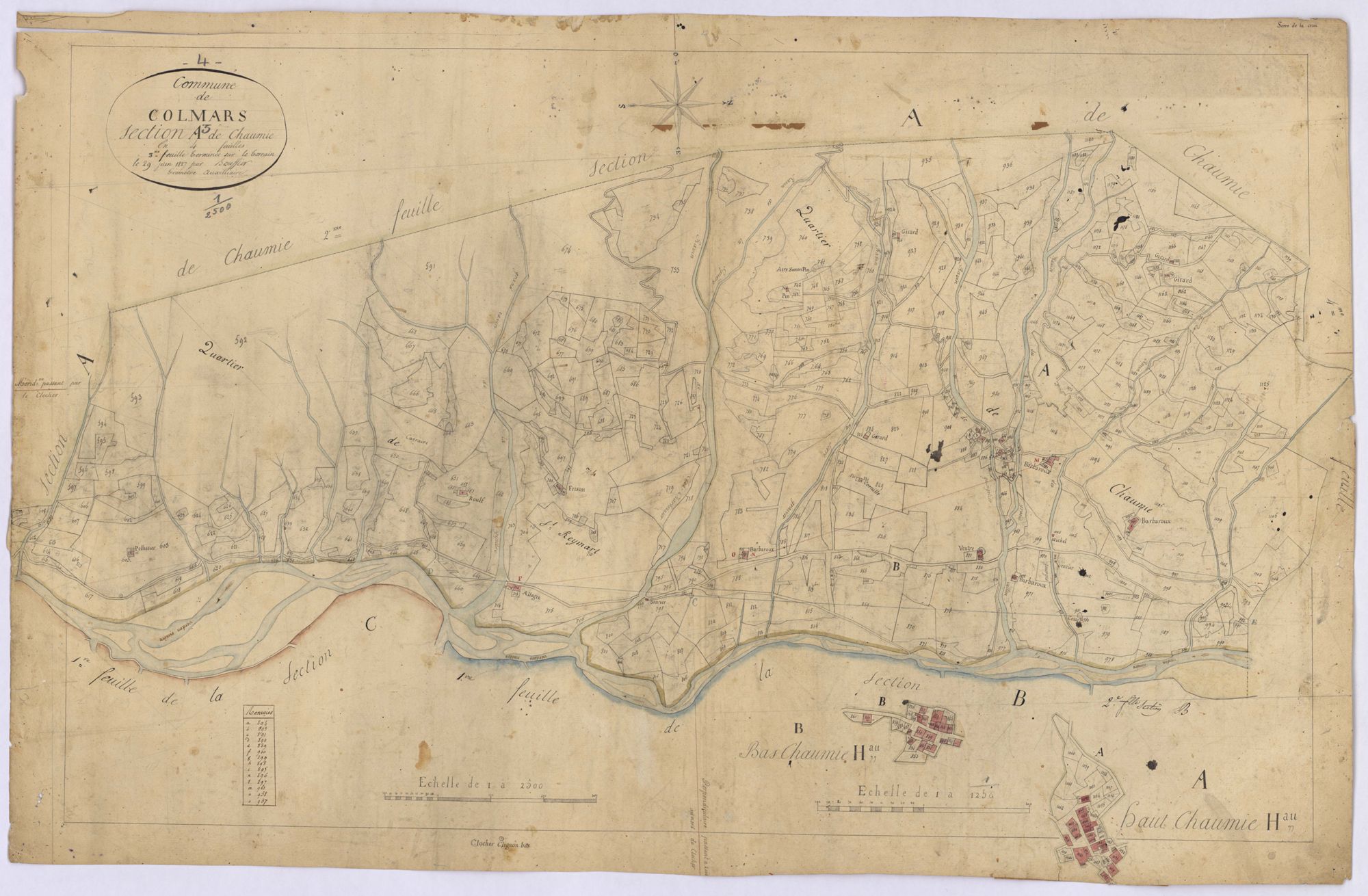COLMARS - Section A, Chaumie.