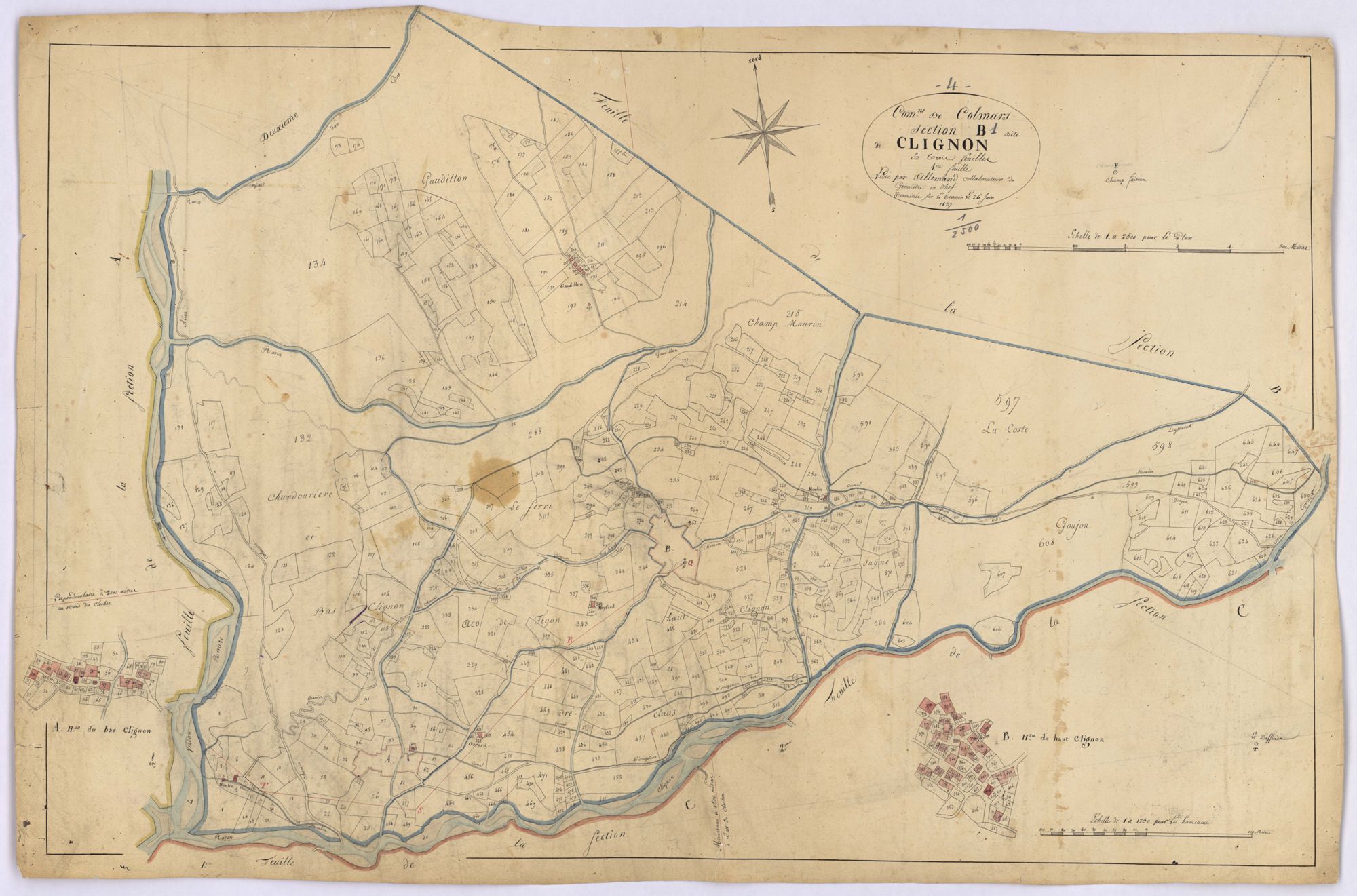 COLMARS - Section B, Clignon.
