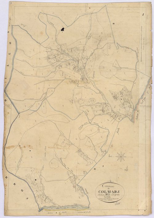COLMARS - Section B, Clignon.