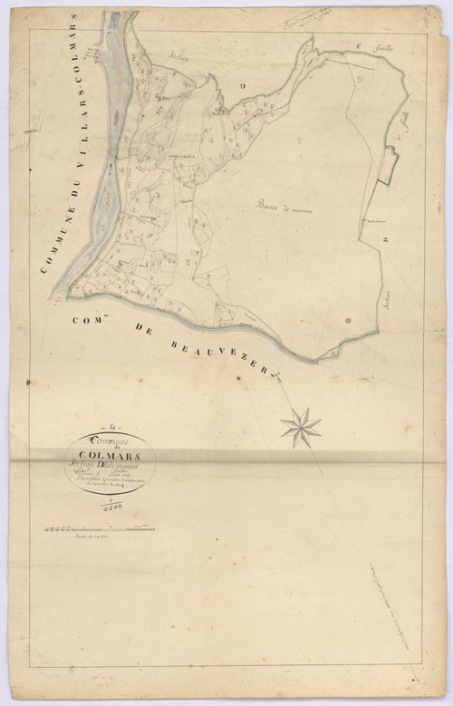 COLMARS - Section D, Monier.
