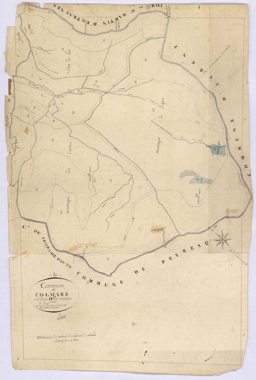 COLMARS - Section D, Monier.
