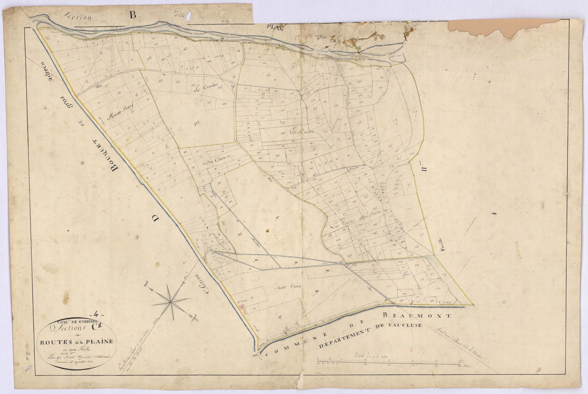 CORBIERES - Section C, la Route des Plaines.