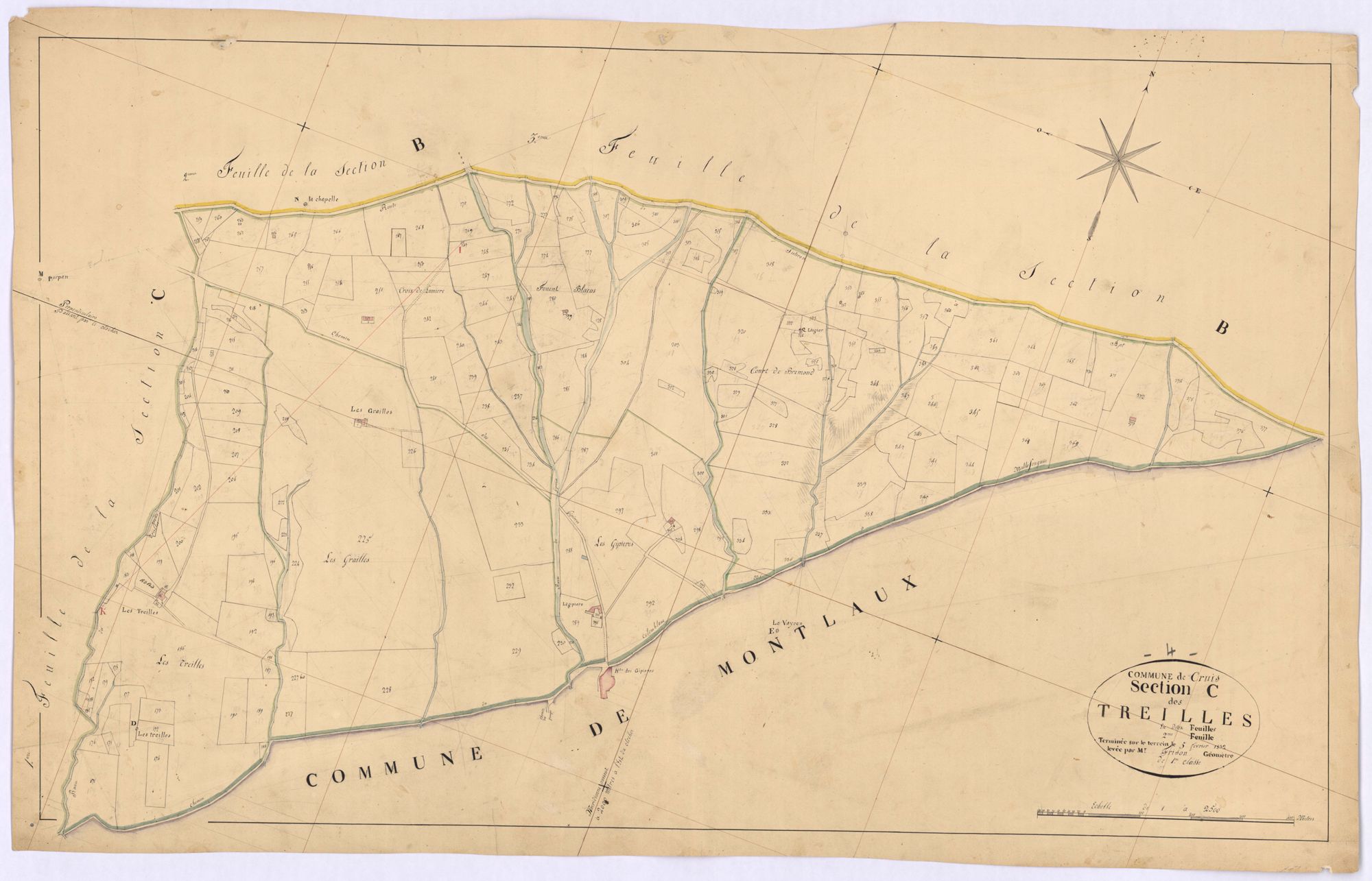 CRUIS - Section C, les Treilles.