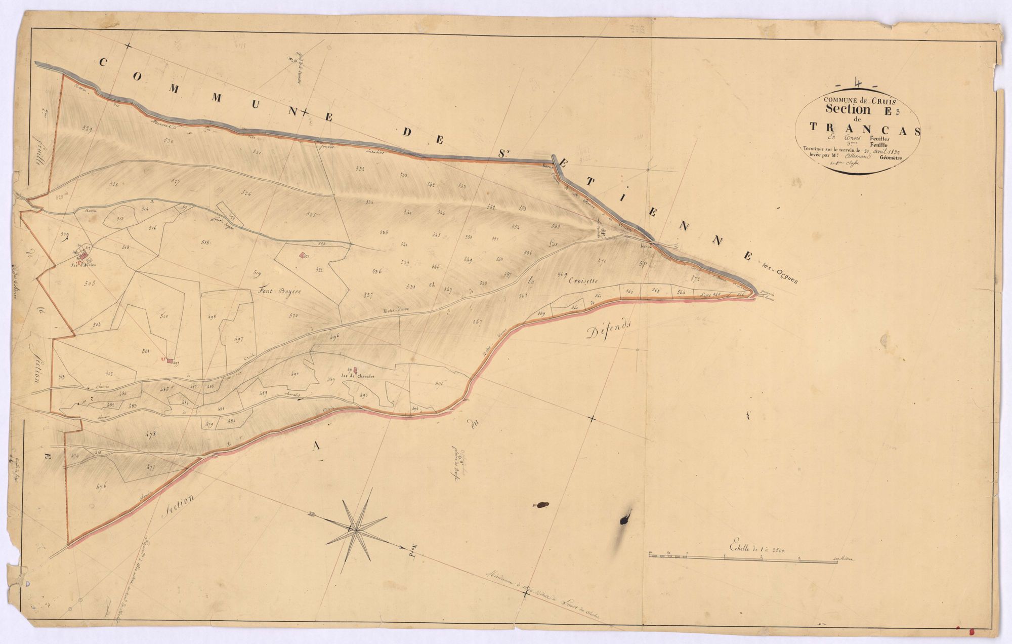 CRUIS - Section E, le Trancas.
