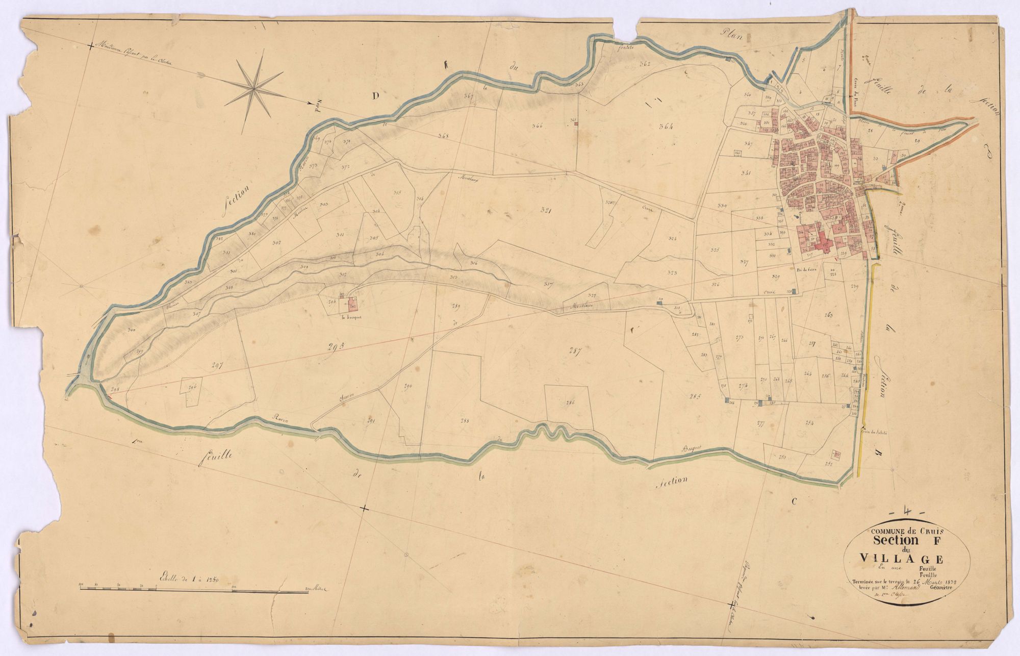 CRUIS - Section F, le Village.