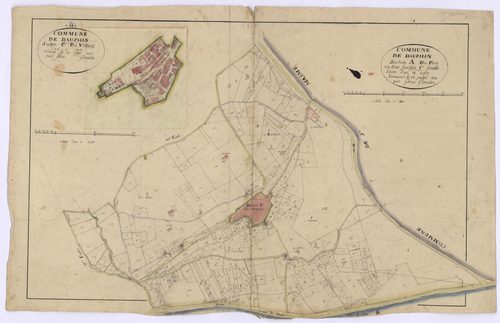 DAUPHIN - Section A et C, le Plan et le Village.