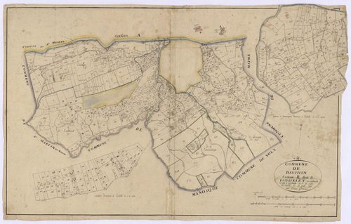 DAUPHIN - Section A, le Plan.