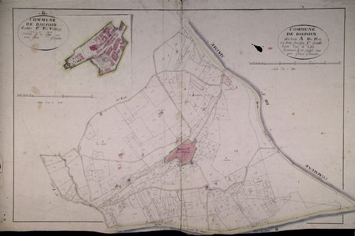 DAUPHIN - Section A, le Plan.